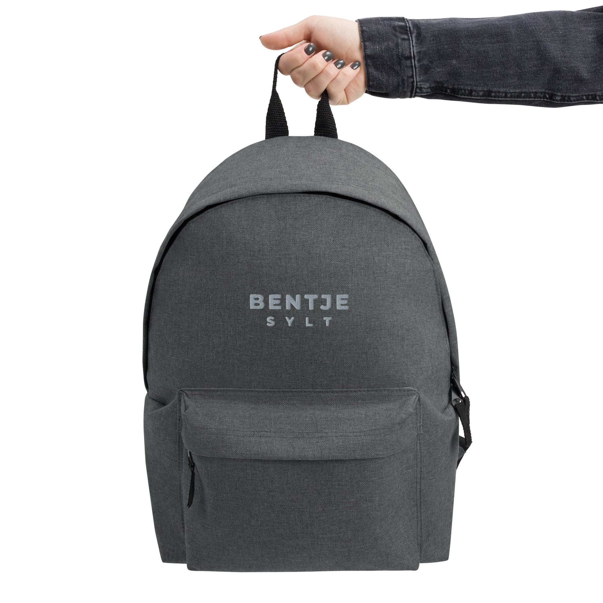 Bentje Sylt Bestickter Rucksack.