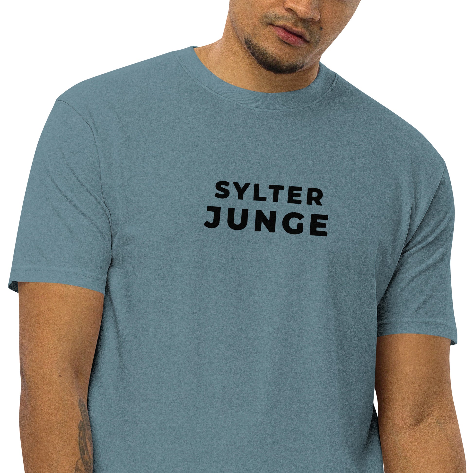 Sylter Junge Schweres Premium T-Shirt für Herren Bentje Sylt.