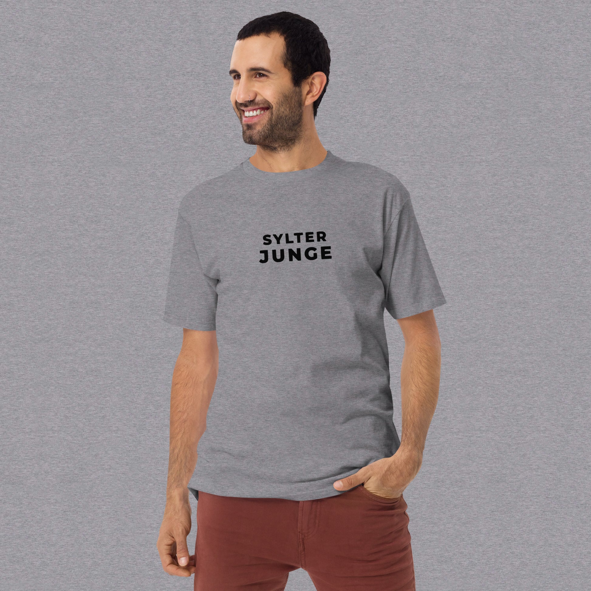 Sylter Junge Schweres Premium T-Shirt für Herren Bentje Sylt.