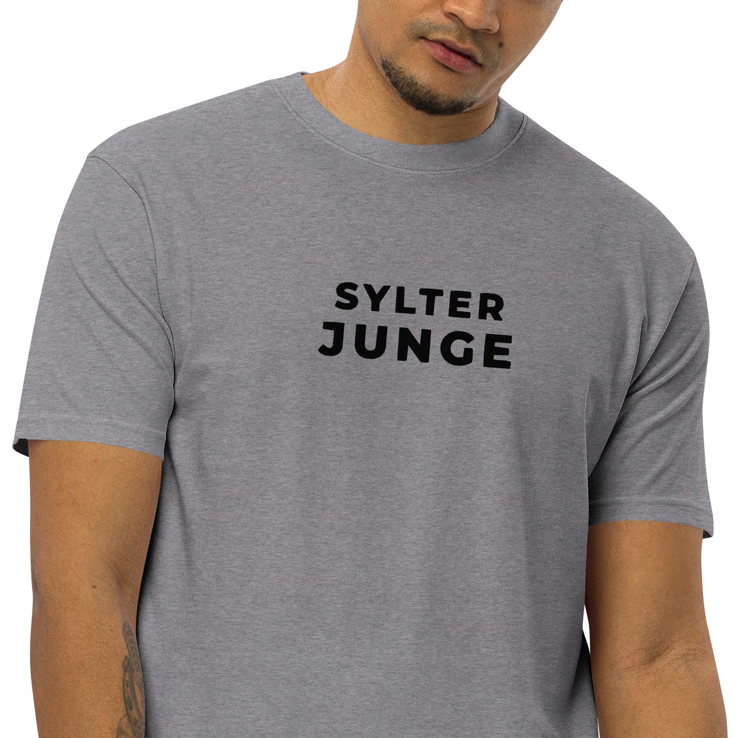 Sylter Junge Schweres Premium T-Shirt für Herren Bentje Sylt.