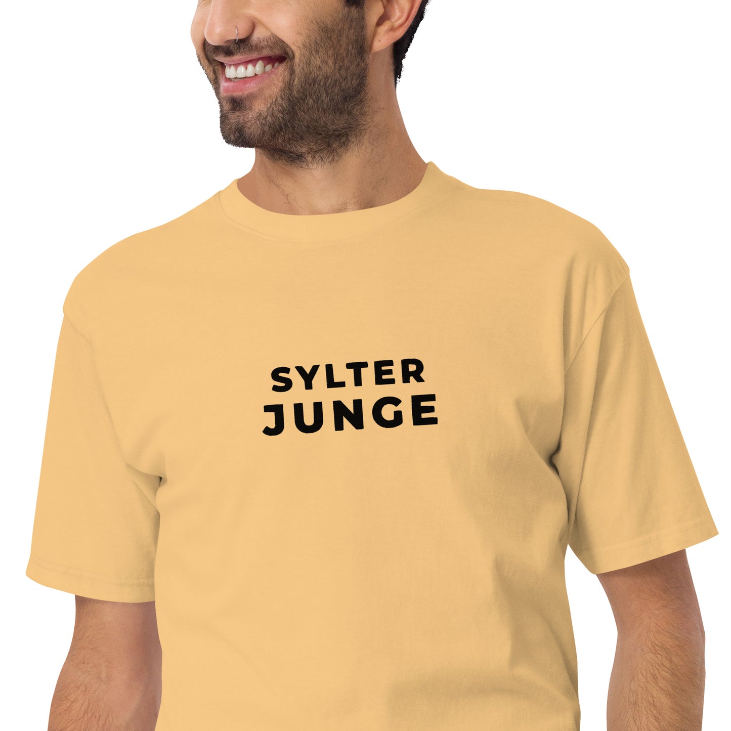 Sylter Junge Schweres Premium T-Shirt für Herren Bentje Sylt.