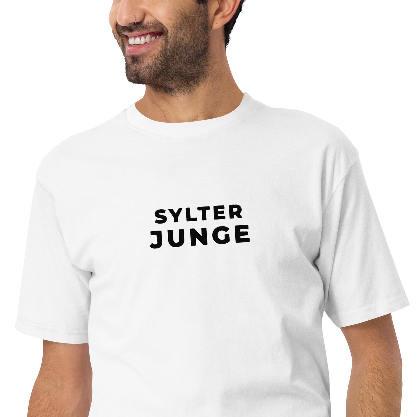 Sylter Junge Schweres Premium T-Shirt für Herren Bentje Sylt.