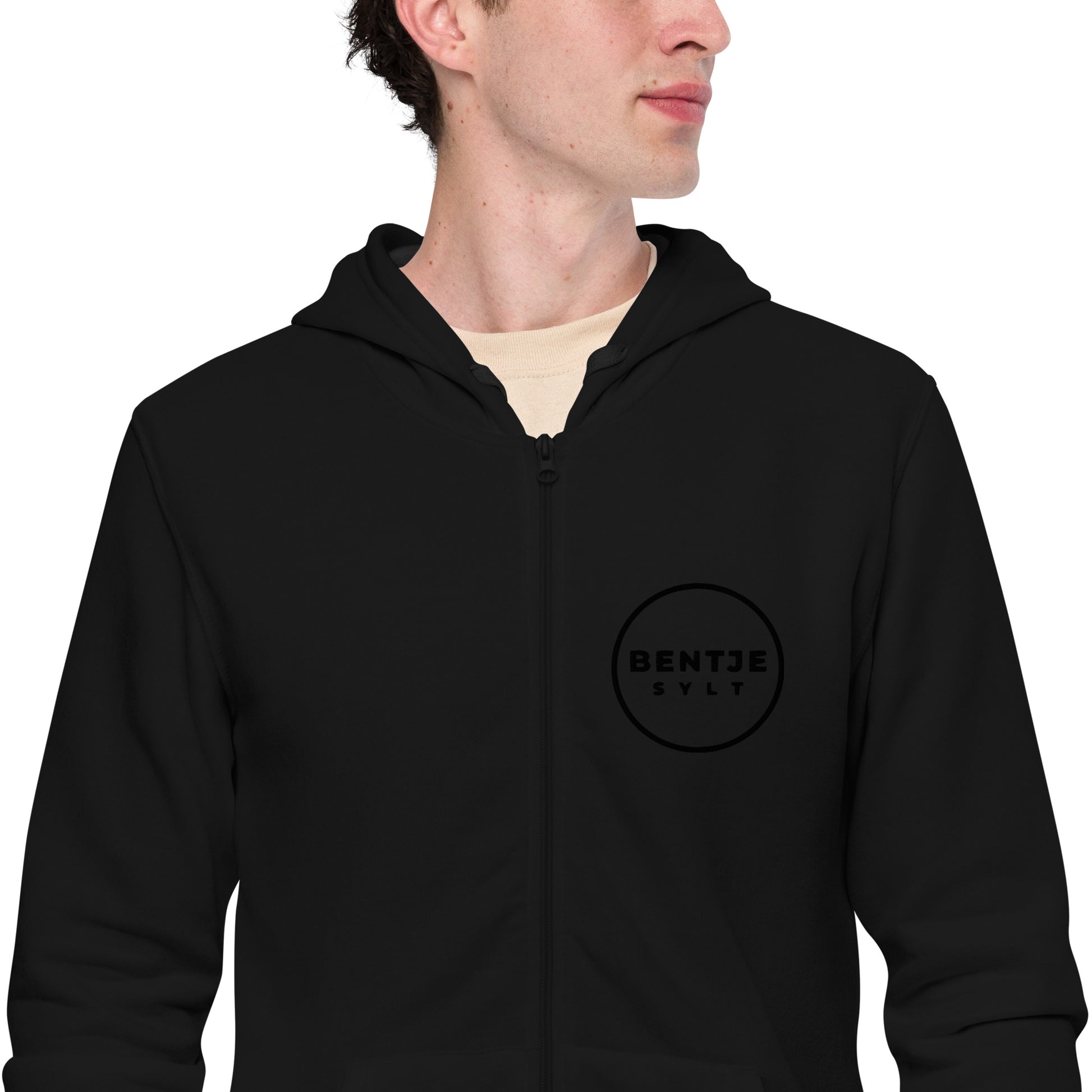 Bentje Sylt Unisex Premium Zip-Hoodie.