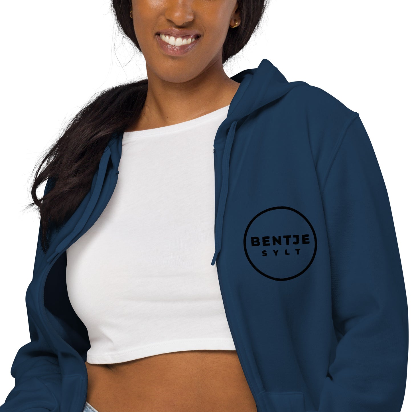 Bentje Sylt Unisex Premium Zip-Hoodie.