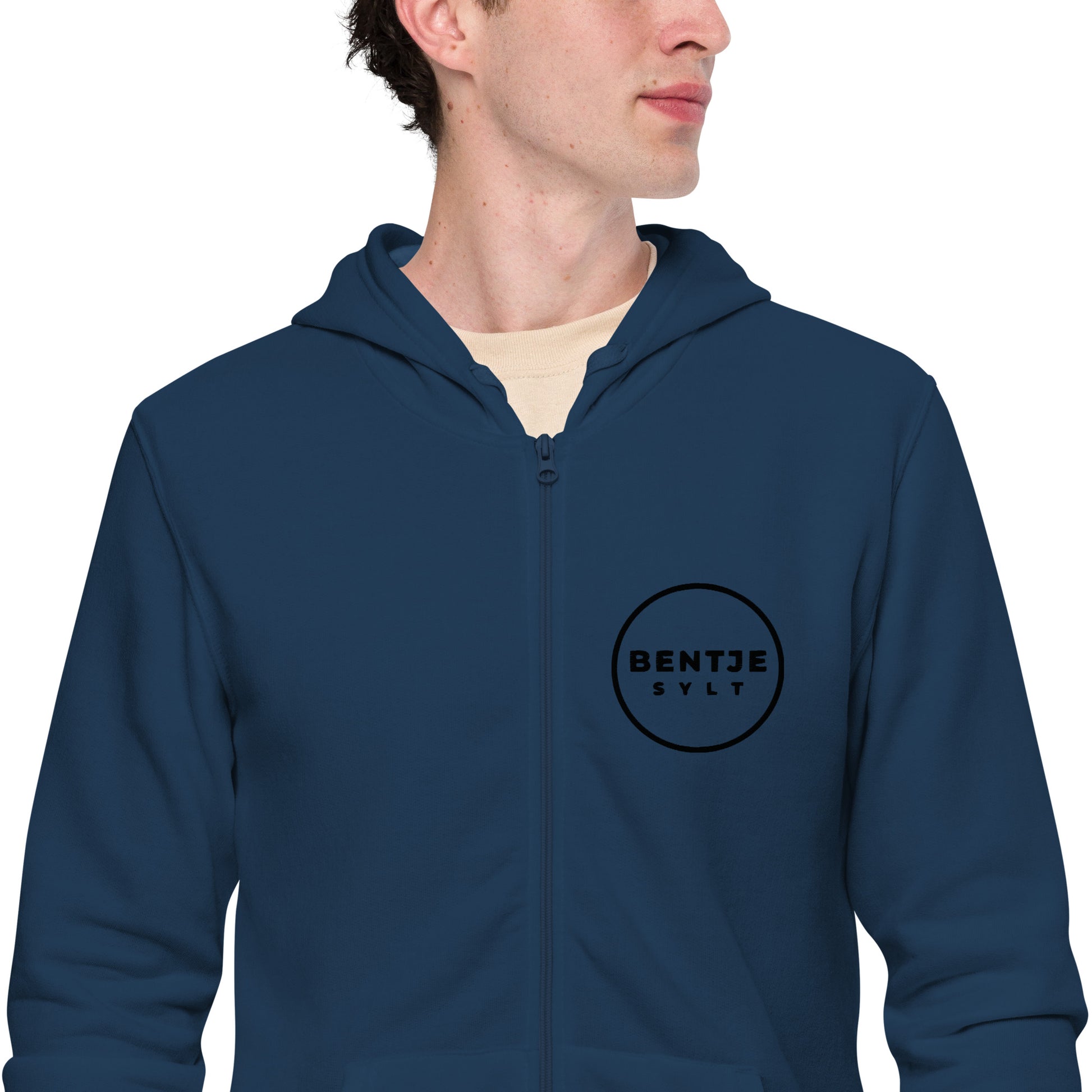 Bentje Sylt Unisex Premium Zip-Hoodie.