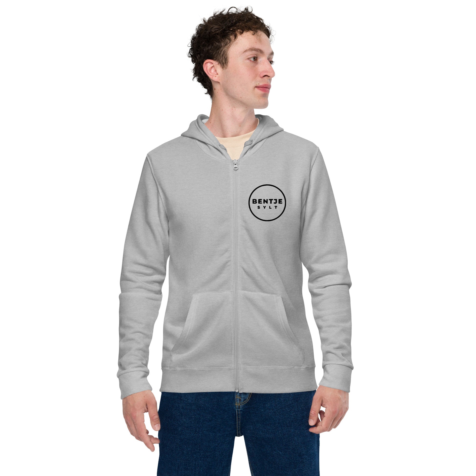 Bentje Sylt Unisex Premium Zip-Hoodie.