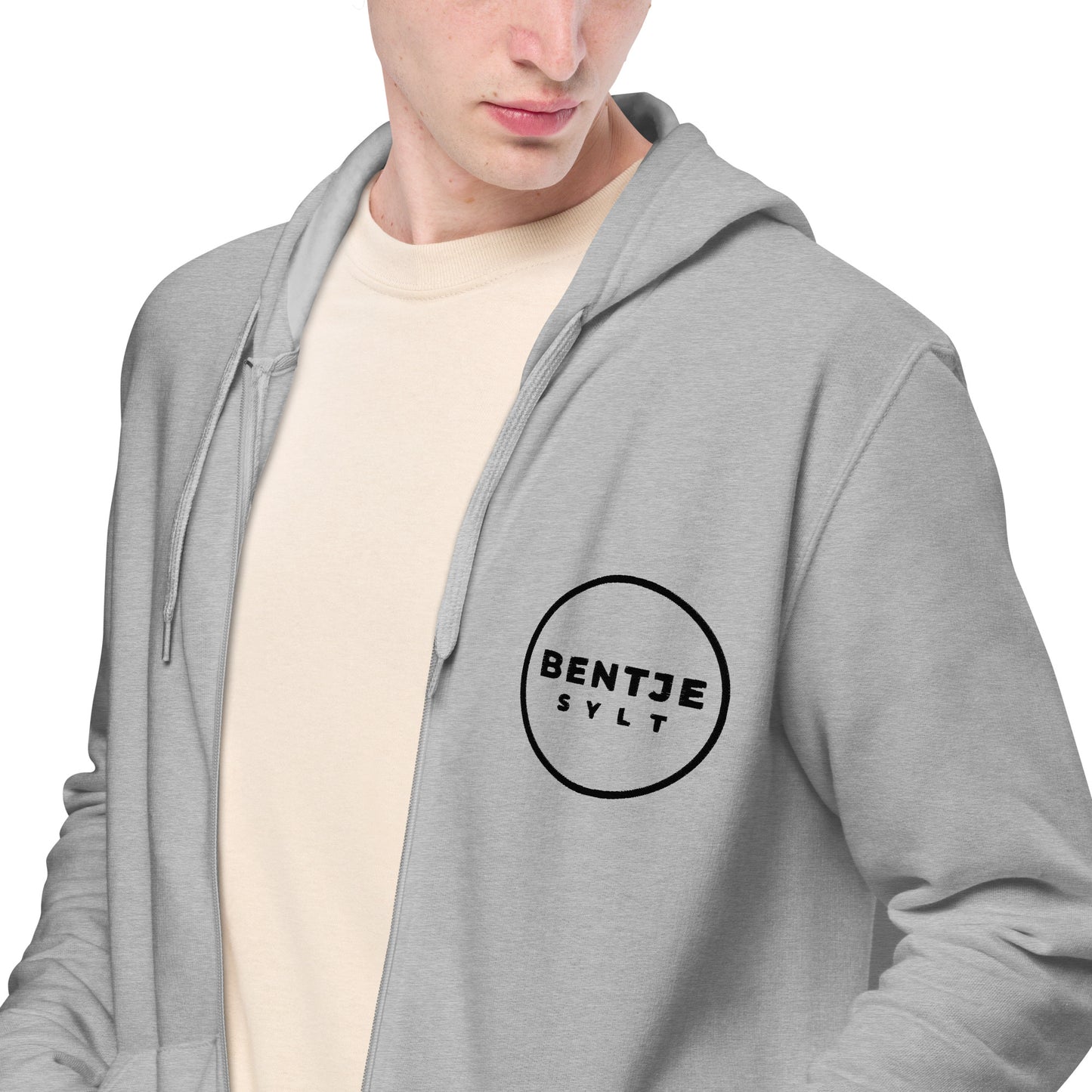 Bentje Sylt Unisex Premium Zip-Hoodie.