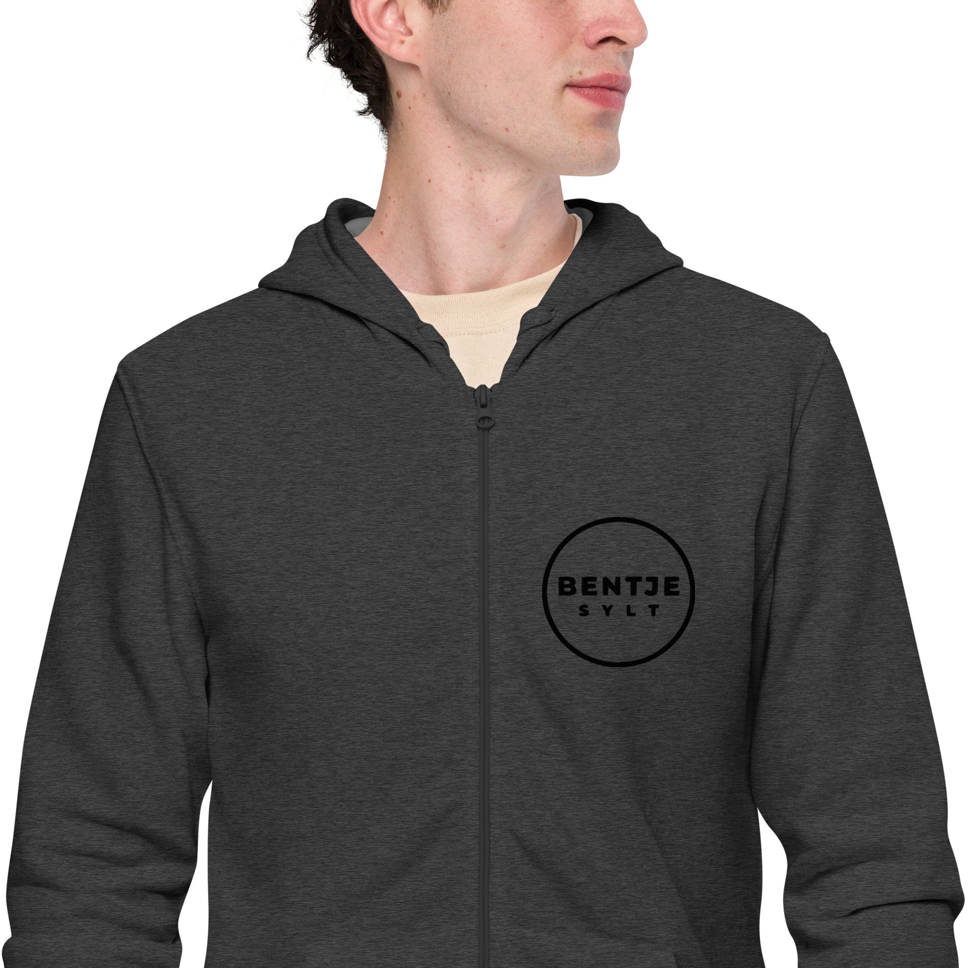 Bentje Sylt Unisex Premium Zip-Hoodie.