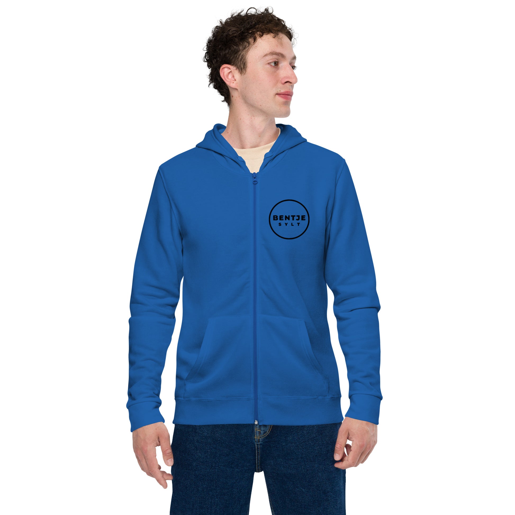 Bentje Sylt Unisex Premium Zip-Hoodie.