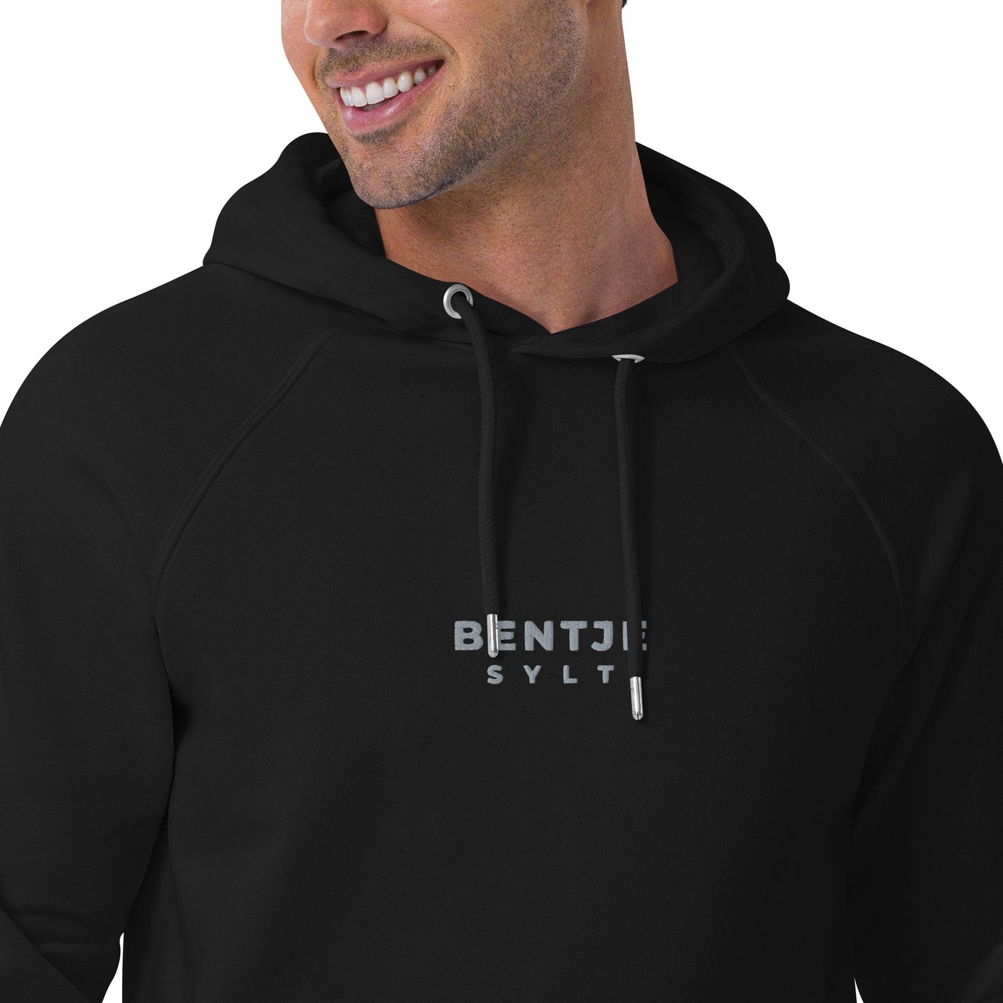 Bentje Sylt Unisex Bio-Raglan-Hoodie.