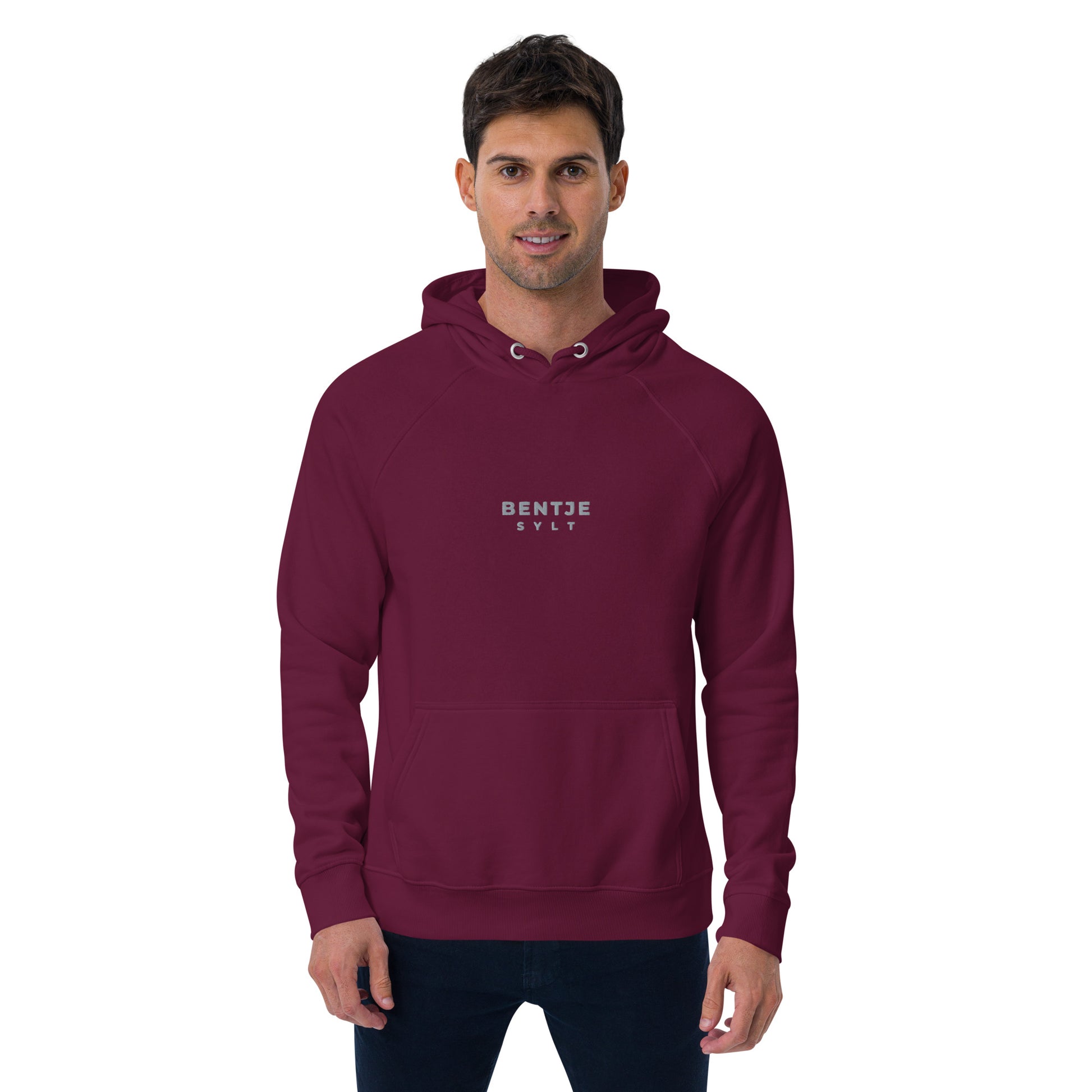 Bentje Sylt Unisex Bio-Raglan-Hoodie.