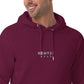 Bentje Sylt Unisex Bio-Raglan-Hoodie.