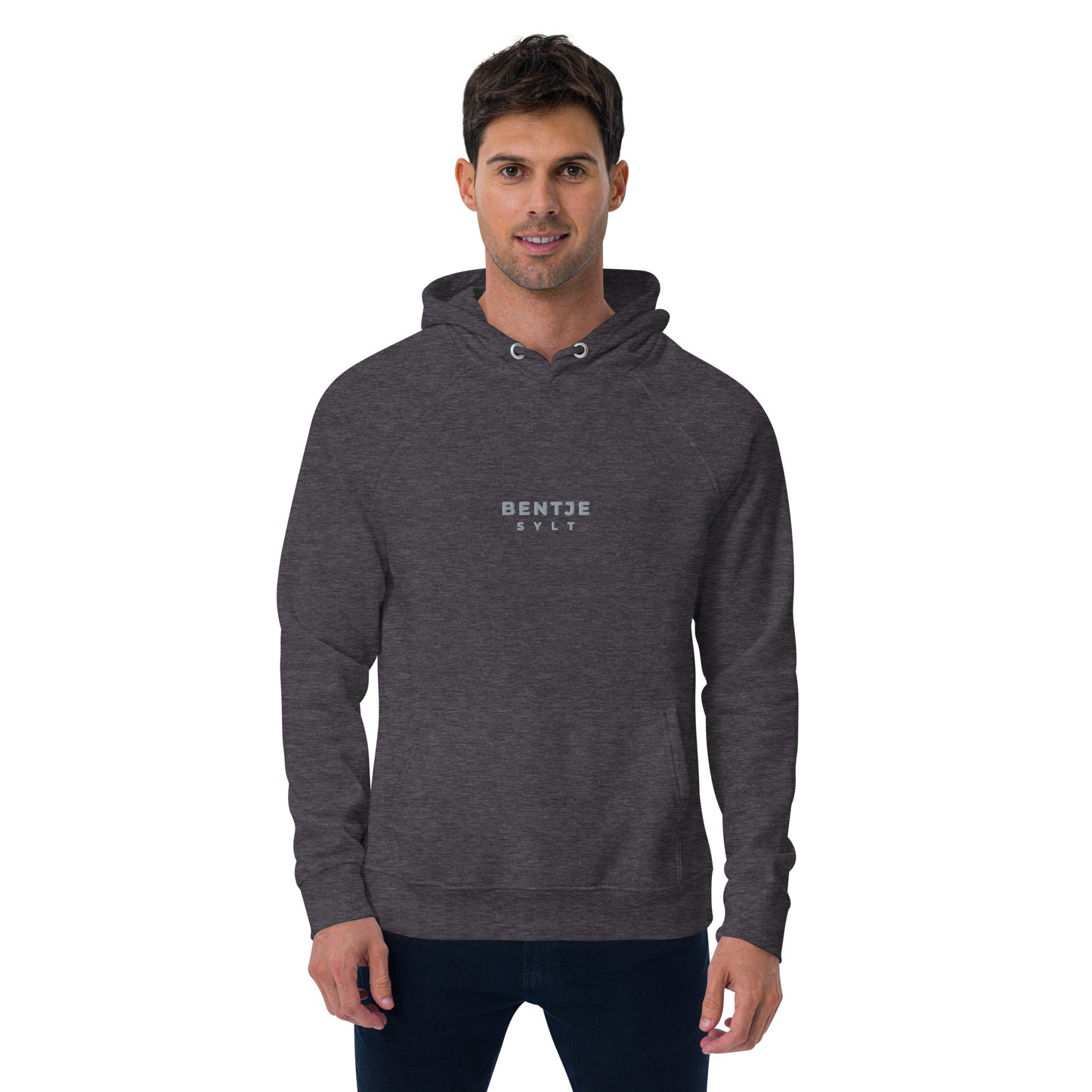 Bentje Sylt Unisex Bio-Raglan-Hoodie.