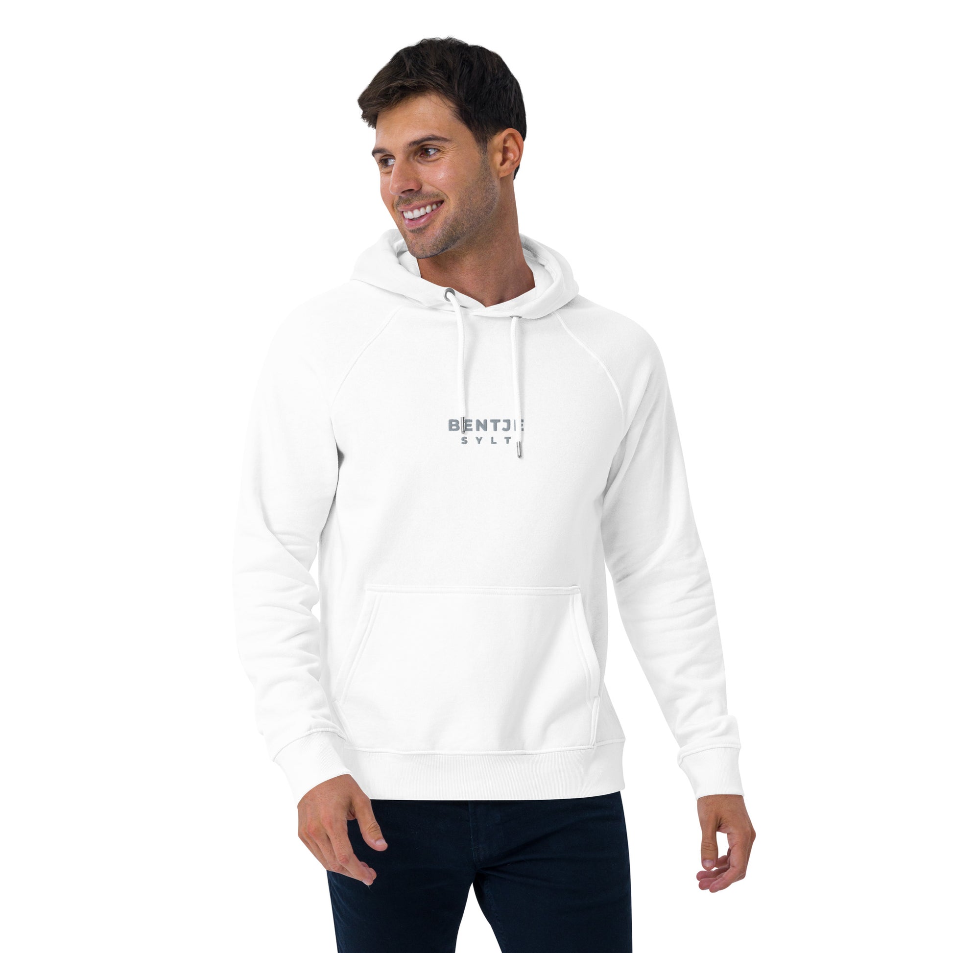 Bentje Sylt Unisex Bio-Raglan-Hoodie.