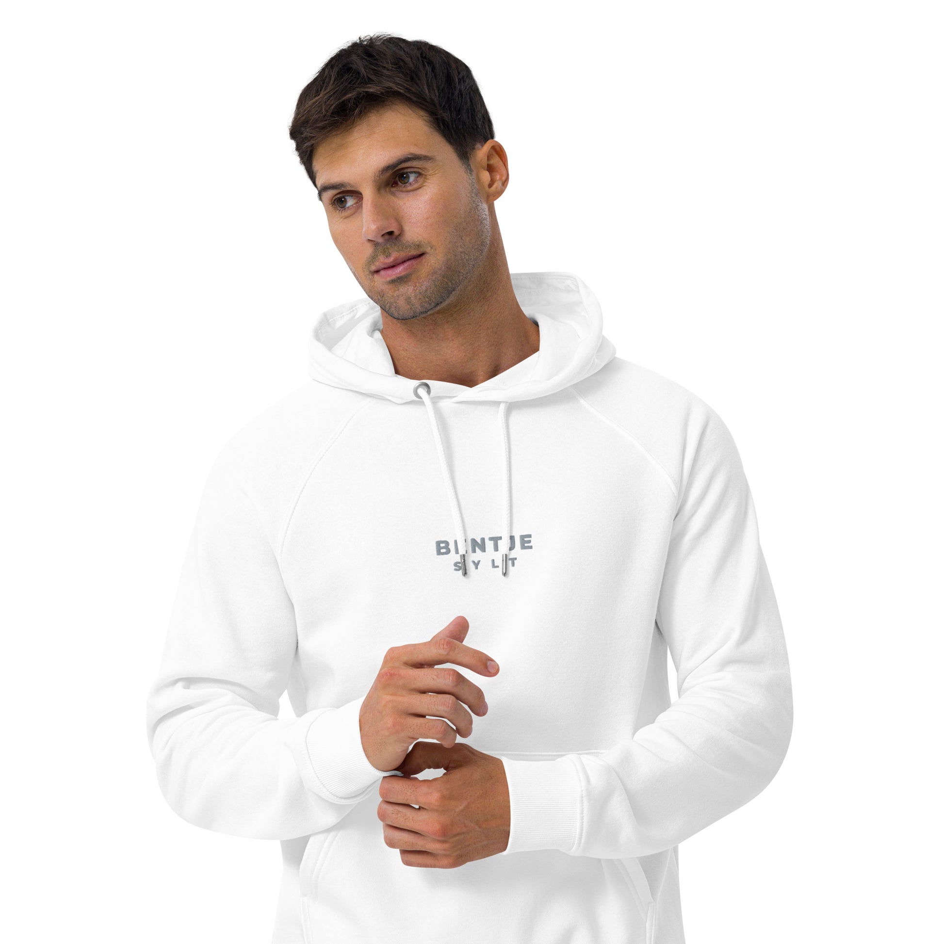 Bentje Sylt Unisex Bio-Raglan-Hoodie.