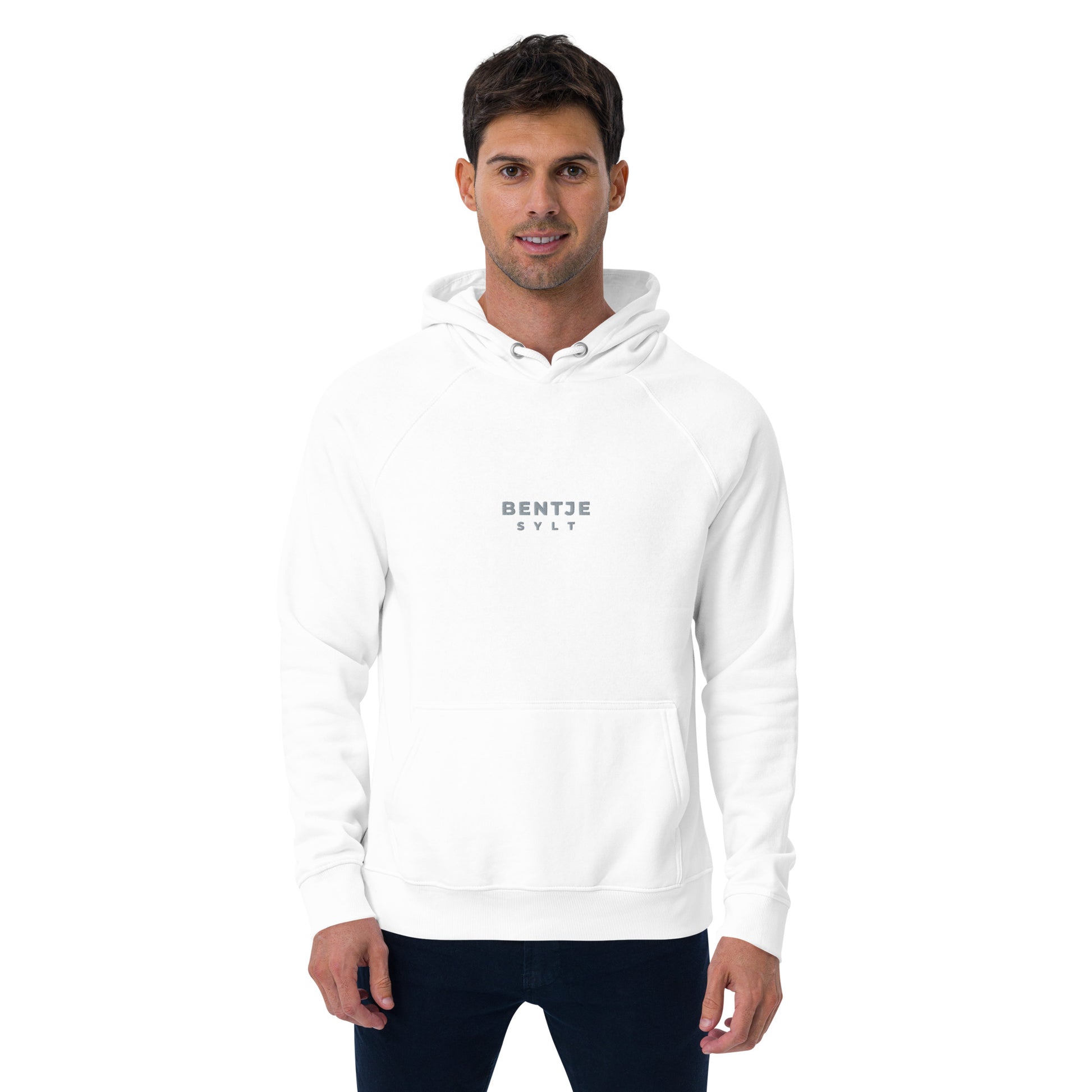 Bentje Sylt Unisex Bio-Raglan-Hoodie.