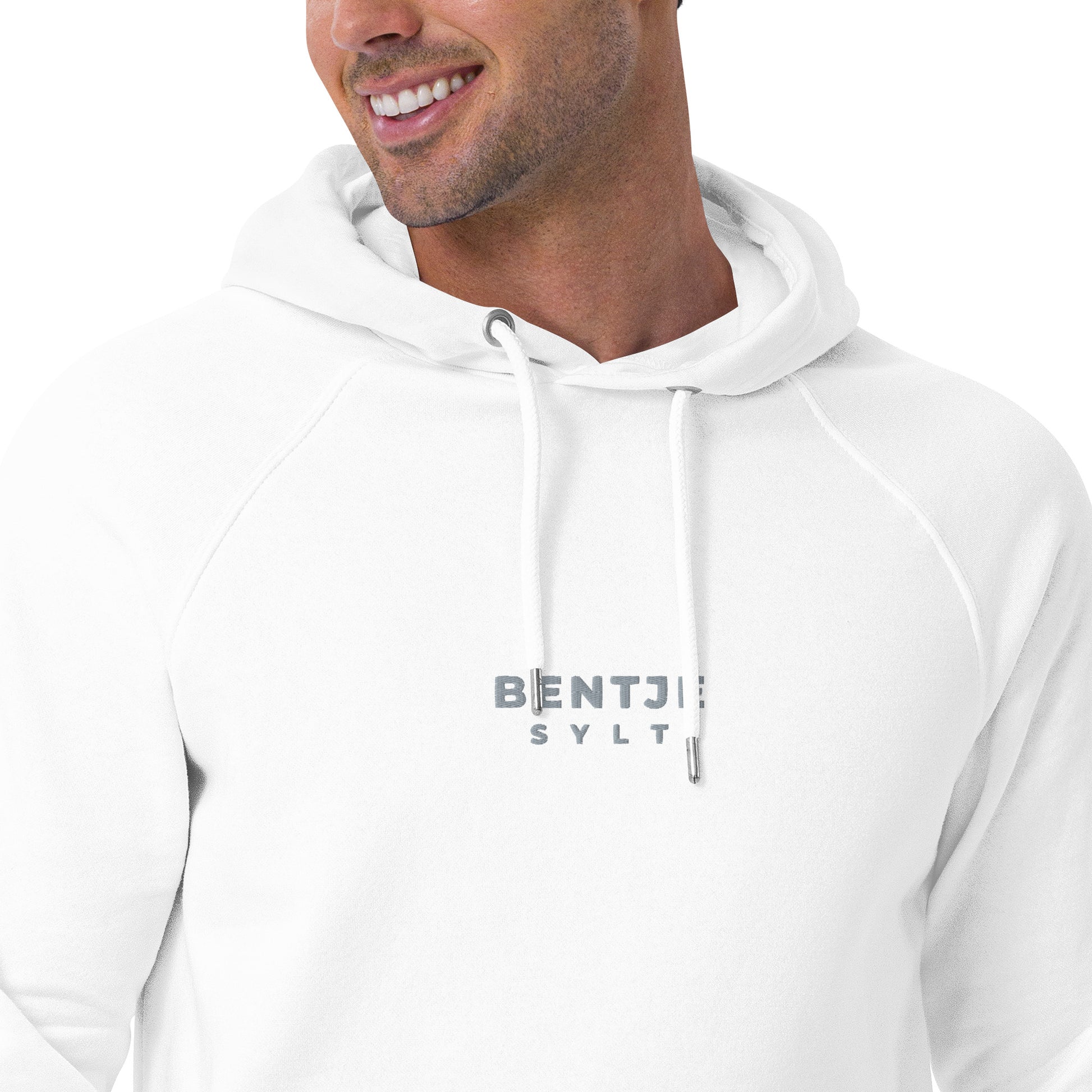 Bentje Sylt Unisex Bio-Raglan-Hoodie.