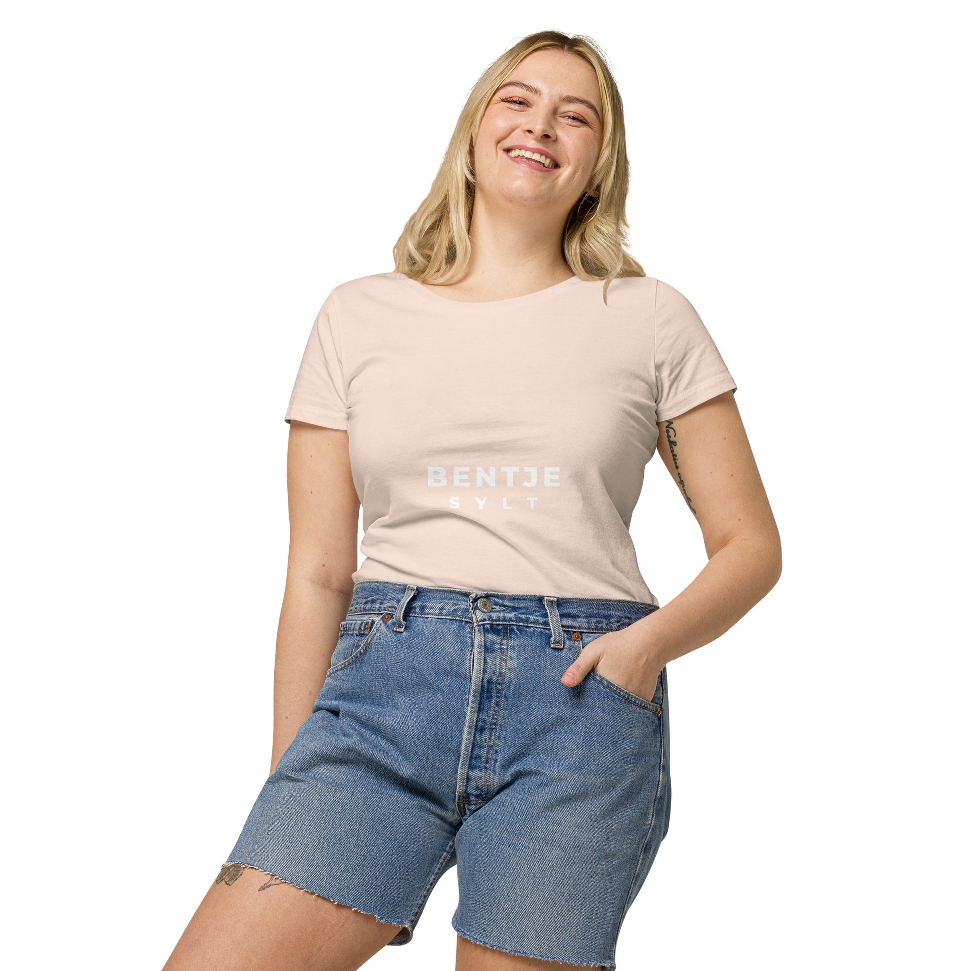 Bentje Sylt 100% Basic Bio-T-Shirt für Damen.