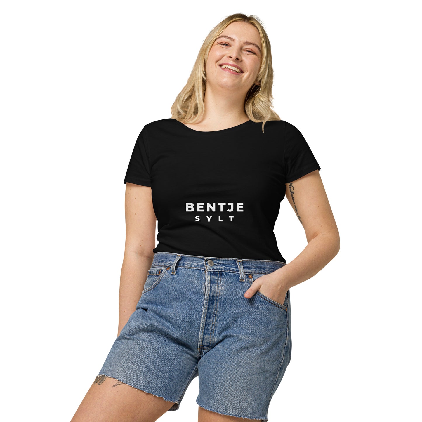 Bentje Sylt 100% Basic Bio-T-Shirt für Damen.