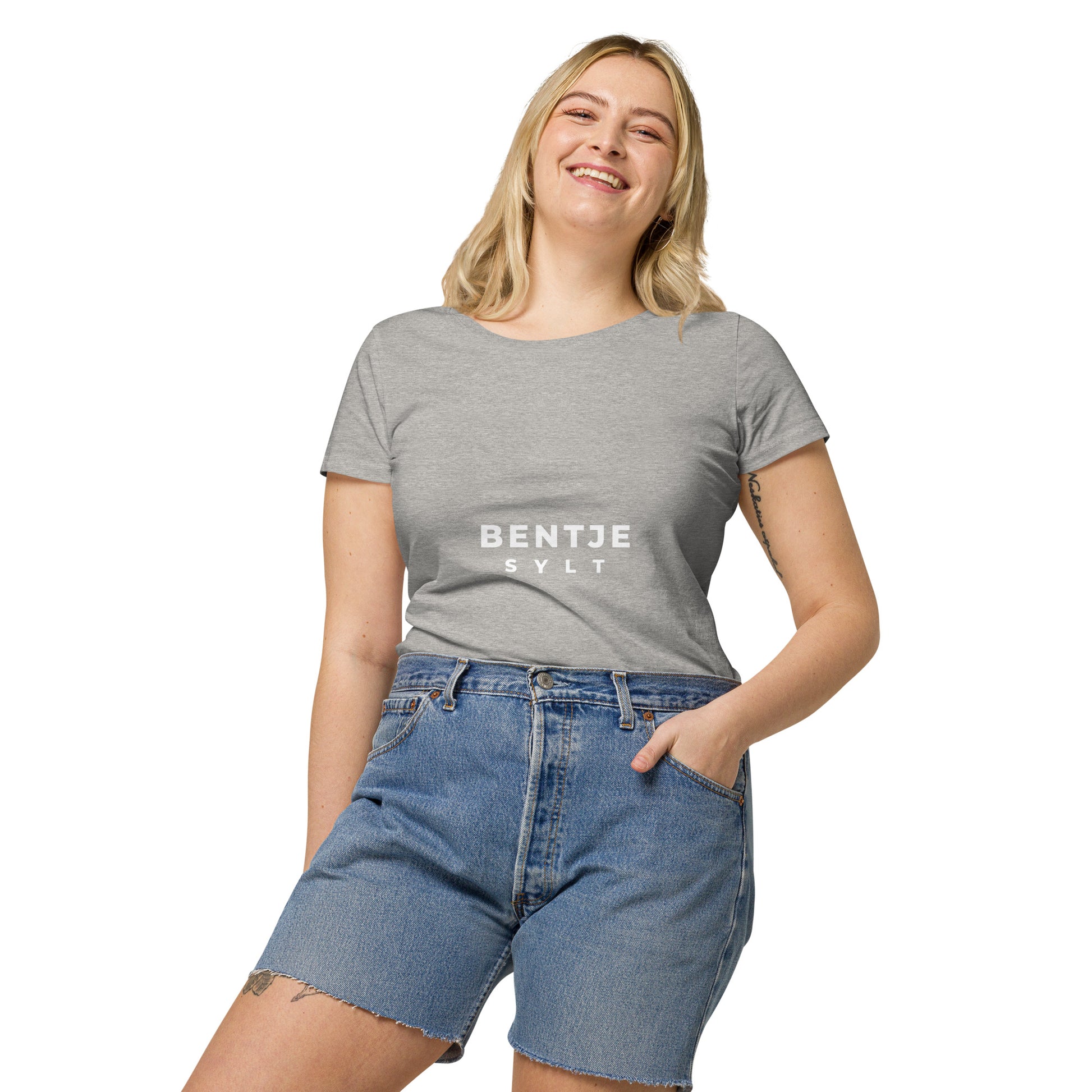 Bentje Sylt 100% Basic Bio-T-Shirt für Damen.