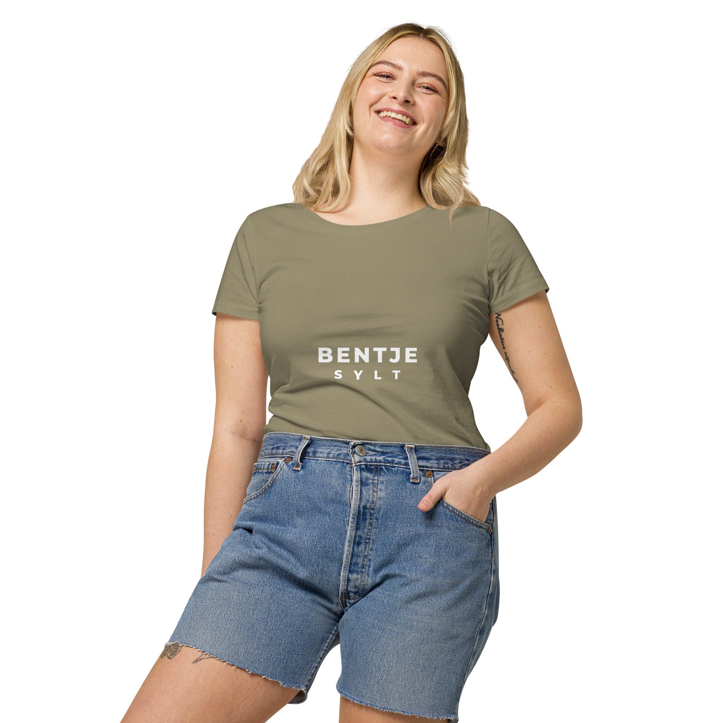 Bentje Sylt 100% Basic Bio-T-Shirt für Damen.