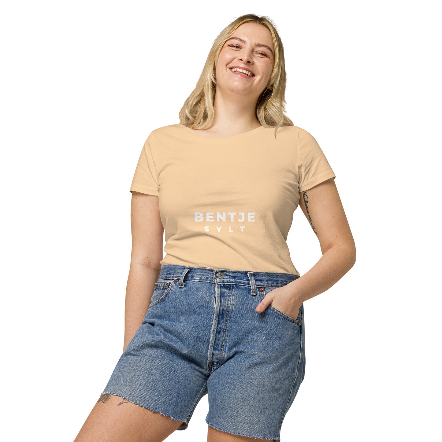 Bentje Sylt 100% Basic Bio-T-Shirt für Damen.