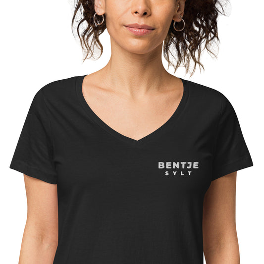 Bentje Sylt Eng anliegendes Damen-T-Shirt aus Bio-Baumwolle.