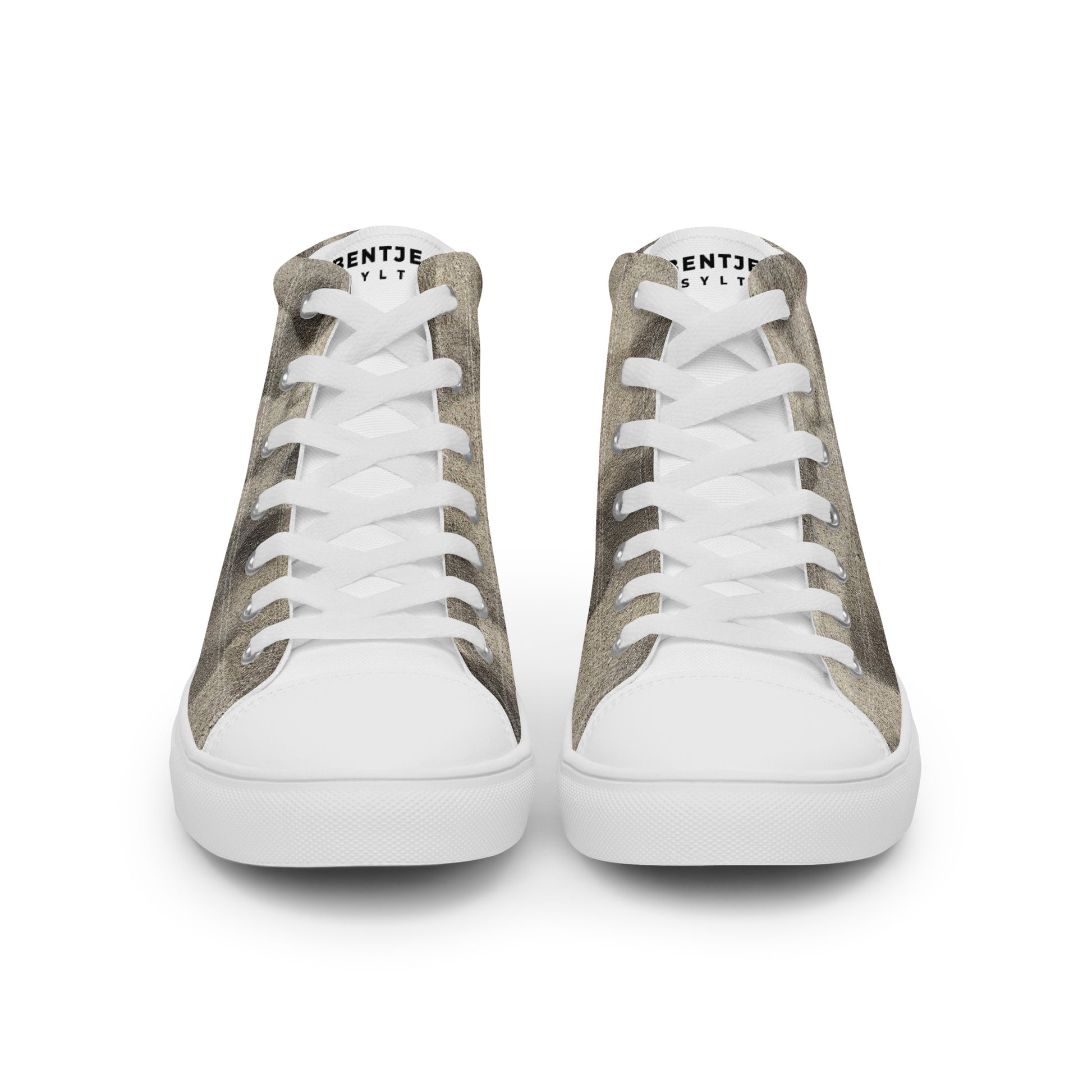 Bentje Sylt High-Top Leinenschuhe für Damen.