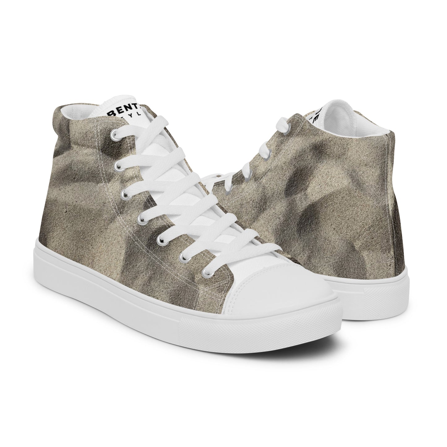 Bentje Sylt High-Top Leinenschuhe für Damen.